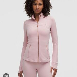 NWT Lululemon Define Jacket - Pink Haze/ Rose Gold Size 4